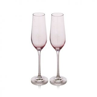 Miranda Kerr for Royal Albert Champagne Flute Pair in Pink   Friendship   8045479