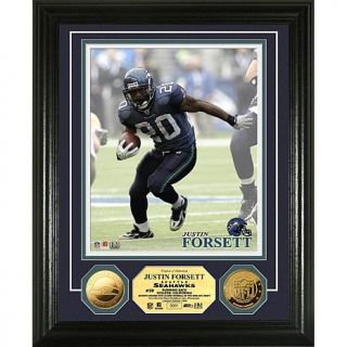 Seattle Seahawks Justin Forsett 24K Gold Plated Coin Photo