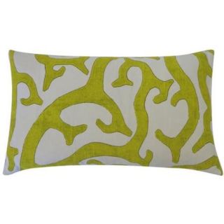 Reef Lime Abstract 12x20 inch Pillow