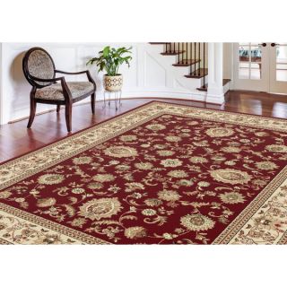 Alise Soho Red Traditional Area Rug (67 x 96)   16468227  