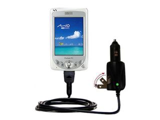 Car & Home 2 in 1 Charger compatible with the Mio 339
