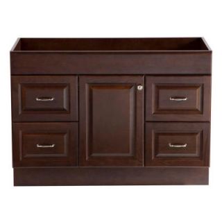 Home Decorators Collection Dowsby 48 in. Vanity Cabinet Only in Cognac YKSD4821 CG