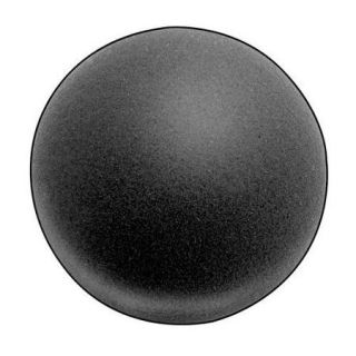5GCH9 Foam Ball, Polyether, Charcoal, 4 In Dia