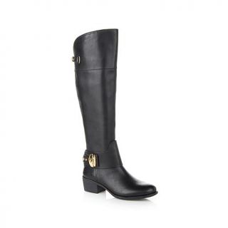 Vince Camuto "Beatrix" Over the Knee Wide Shaft Leather Boot   7522326