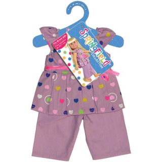 Springfield Collection Purple Pajama Set for Dolls  