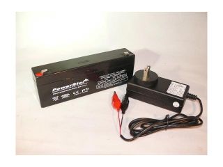 12V 2.3Ah NP2.3 12 BP2.3 12 GP GH1222 Battery and Charger Combo