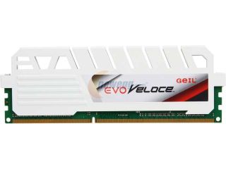 GeIL EVO Veloce Series 4GB 240 Pin DDR3 SDRAM DDR3 1600 (PC3 12800) Desktop Memory Model GEW34GB1600C11SC