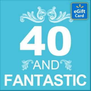 40th Birthday  eGift Card