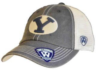 BYU Cougars Top of the World Navy Offroad Adj Snapback Hat Cap