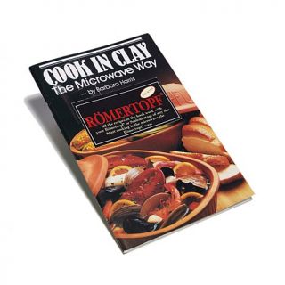 Romertopf "Microwave Cooking in Clay" Cookbook by Barbara Harris   7711913