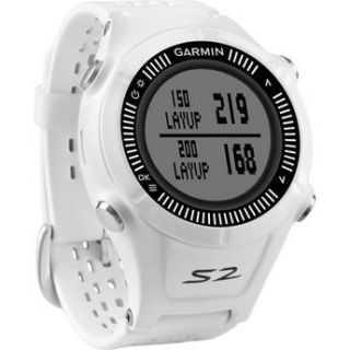 Garmin Approach S2 GPS Golf Watch (White/Gray) 010 01139 00