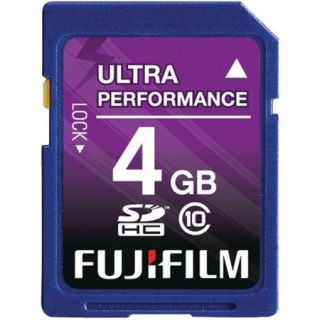 Fujifilm 600008928 4GB Class 10 Secure Digital High Capacity Memory Card