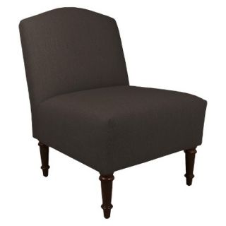 Skyline Custom Upholstered Curved Back Armless Chair