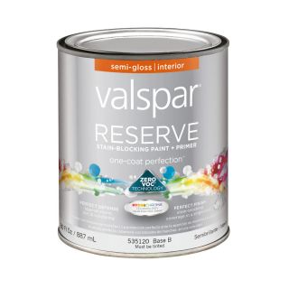 Valspar Reserve Semi Gloss Latex Interior Paint and Primer in One (Actual Net Contents: 30 fl oz)