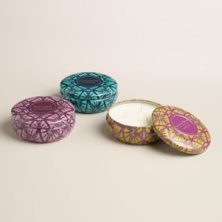 Ikat Scented Candle Tin Collection
