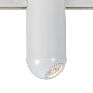WAC Lighting L LED610F WW Track Lighting LEDme Galileo Indoor Lighting Low Voltage Track Heads ;White