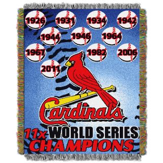 MLB St. Louis Cardinals Commemorative Tapestry Throw by Northwest Co.