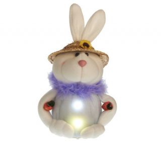 BethlehemLights BatteryOperated Baby Bunny with Timer —