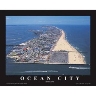 Ocean City, Maryland Poster Print by Mike Smith (28 x 22)
