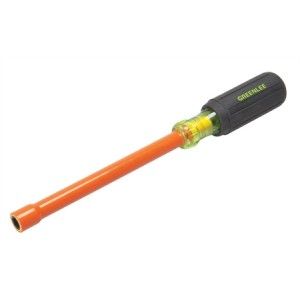 Greenlee 0253 13NH INS Nut Driver, Insulated Nut Holding   5/16 x 6"