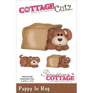 CottageCutz Die In The Woods Puppy In Bag   16978538  