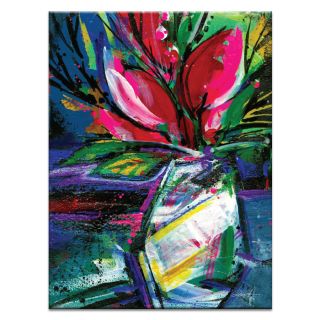 Artist Lane Floral Fantasy 3 by Kathy Morton Stanion Painting Print on