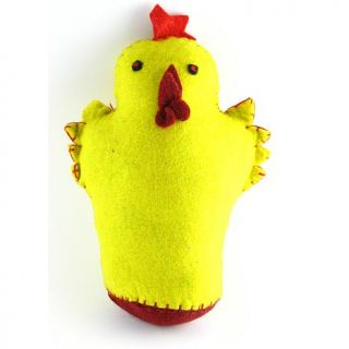 100% Wool Dog Toy   Chicken   6607929