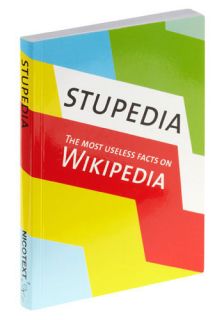Stupedia: The Most Useless Facts on Wikipedia  Mod Retro Vintage Books