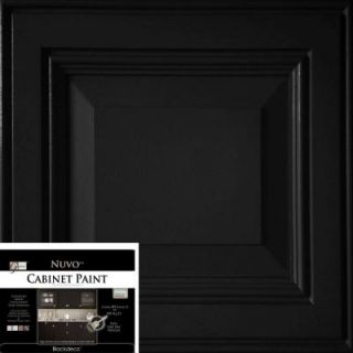 NuVo 2 qt. Black Deco Cabinet Paint Kit FG NU BLCK KI R