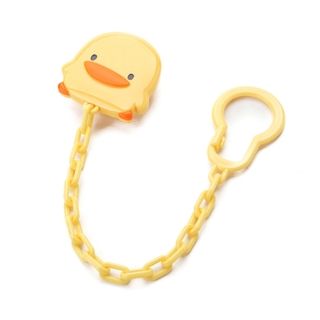 Piyo Piyo Yellow Duck Pacifier Clip   Big