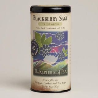 The Republic of Tea Blackberry Sage Black Tea, 50 Count