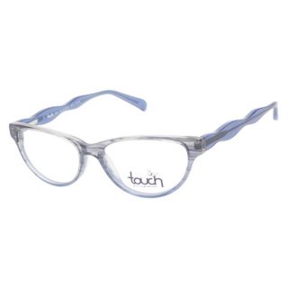 Touch by Alyssa Milano 111 Blue Prescription Eyeglasses   16130029