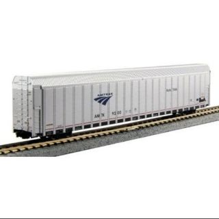 Kato USA Model Train Products Aluminum Sided Autorack Amtrak 4 Car Set #1   #9200, 9225, 9228, 927 Multi Colored