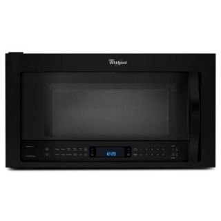 Whirlpool 2.1 cu. ft. Over the Range Microwave in Black with Sensor Cooking WMH73521CB