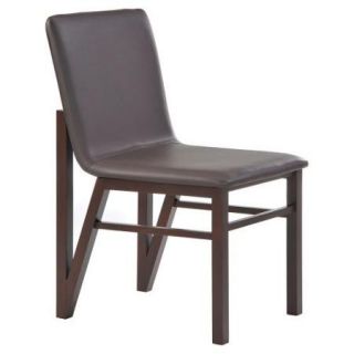 Afton Dining Chair   Brown / Wenge   Set of 2