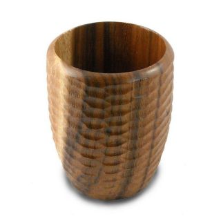 Acacia Wood Natural Utensil Vase (Thailand)   13312746  