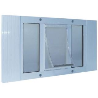 Ideal Pet 7 in. x 11.25 in. Medium Original Frame Door for Installation into 33 in. to 38 in. Wide Sash Window 33SWDM