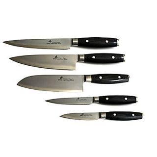 Zhen VG 10 Series 5 Piece 3 Layers Forged Steel Knife Set