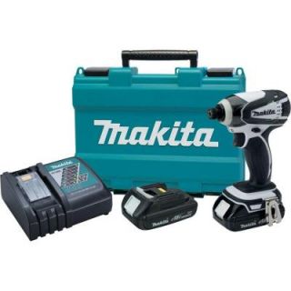 Makita 18 Volt Lithium Ion Compact Cordless Impact Driver Kit XJP03Z