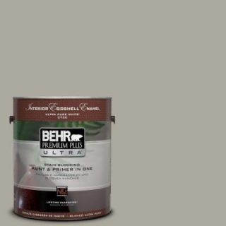 BEHR Premium Plus Ultra 1 gal. #ECC 48 1 Winter Rye Semi Gloss Enamel Interior Paint 375401