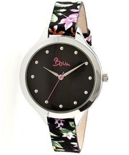 Boum Bijou Floral Print Watch (362389601)