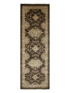 Oushak Oriental Hand Knotted Runner by Solo Rugs