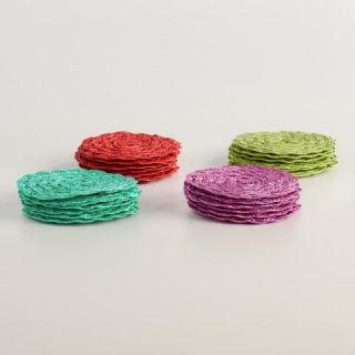 Poly Braided Coasters Set of 6