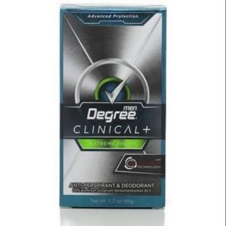 Degree Men Clinical Plus Antiperspirant And Deodorant, Extreme Fresh   1.7 Oz