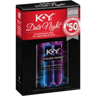 K Y Yours + Mine Couples Personal Lubricants, 3.0 Ounce