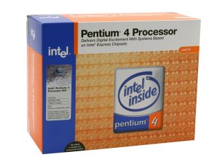 Intel Pentium 4 505 Prescott Single Core 2.66 GHz LGA 775 BX80547PE2667E Processor