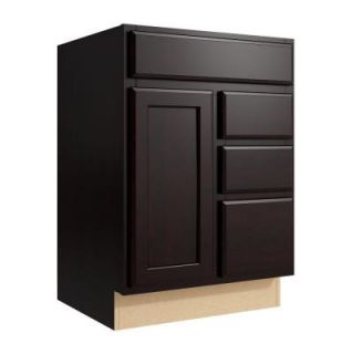 Cardell Stig 24 in. W x 34 in. H Vanity Cabinet Only in Coffee VCD242134DR3.AD5M7.C63M