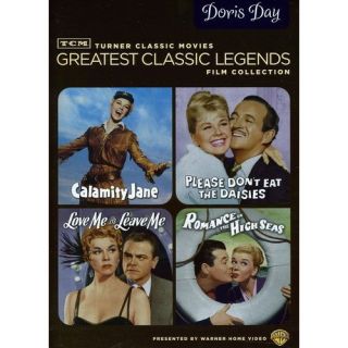 TCM Greatest Classic Legends Film Collection: Doris Day   Calamity Jane / Please Don't Eat The Daisies / Love Me Or Leave Me / Romance On The High Seas