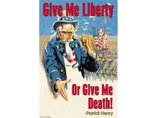 Give Me Liberty 12x18 Giclee On Canvas