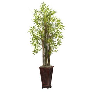 50 foot Grass Bamboo Plant with Decorative Planter   15674952